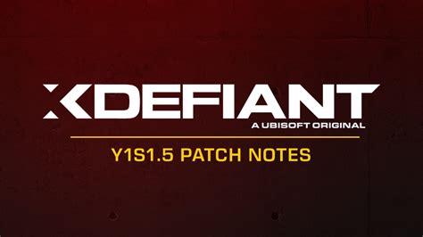 www5|Y1S1.5 Patch Notes .